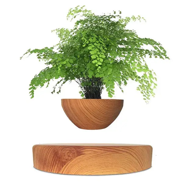 Levitating Air Bonsai Pot Rotation Flower